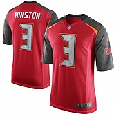 Nike Men & Women & Youth Buccaneers #3 Jameis Winston Red Team Color Game Jersey,baseball caps,new era cap wholesale,wholesale hats